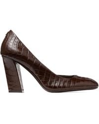 Jimmy Choo - Farren Pumps Mit Kroko-Effekt 85Mm - Lyst