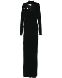 GIUSEPPE DI MORABITO - Safety-Pin Ribbed Dress - Lyst