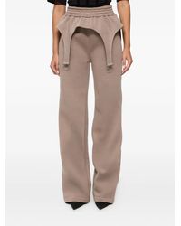Hamza - Goddess Garter-Strap Track Pants - Lyst