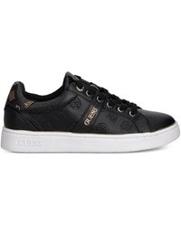 Guess - Britz 4G Logo-Embossed Sneakers - Lyst