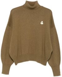 Isabel Marant - Rollkragenpullover mit Ballonärmeln - Lyst