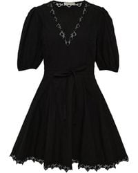 Ulla Johnson - Camila Short-Sleeve Mini Dress - Lyst
