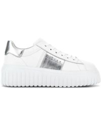 Hogan - Lace-Up Leather Sneakers For - Lyst
