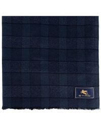 Etro - Sciarpa A Quadri - Lyst