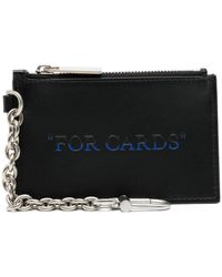 Off-White c/o Virgil Abloh - For Cards Leather Cardholder - Lyst