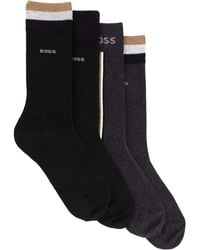 BOSS - Iconic Socks (Pack Of Four) - Lyst