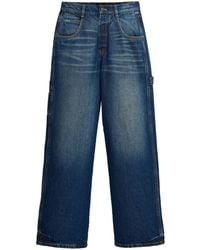 Marc Jacobs - Halbhohe Wide-Leg-Jeans - Lyst