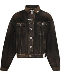 Maison Mihara Yasuhiro - Both Sides Front Denim Jacket - Lyst