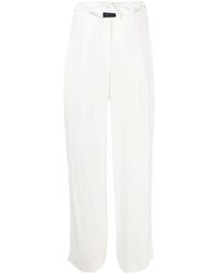 Eudon Choi - Loches Belted Straight-Leg Trousers - Lyst