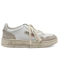 Autry - Super Vintage Medalist Low Sneakers - Lyst