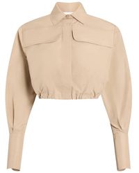 Patou - Cropped Shirt - Lyst