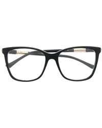 Jimmy Choo - Ali Brille Mit Eckigem Gestell - Lyst