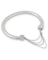 AllSaints - Bracelet En Chaîne À Design Drapé - Lyst