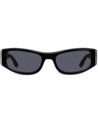 THISTLES - The Suede Rectangle-Frame Sunglasses - Lyst
