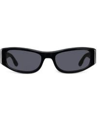 THISTLES - The Suede Rectangle-Frame Sunglasses - Lyst