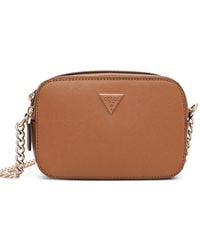 Guess - Mini Noelle Zip Cross Body Bag - Lyst