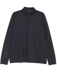 Herno - Long-Sleeve Polo Shirt - Lyst