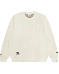 Aape By A Bathing Ape - Appliqué Graphic Sweatshirt - Lyst