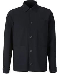 Herno - Button-Up Overshirt - Lyst