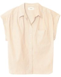 Xirena - Striped Lexy Short-Sleeve Shirt - Lyst