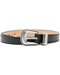 Polo Ralph Lauren - Smooth Leather Adjustable Belt - Lyst
