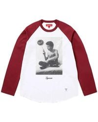Supreme - X Larry Clark Sequin-Embellished Raglan T-Shirt - Lyst