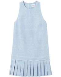 Claudie Pierlot - Pleat-Detailing Mini Dress - Lyst
