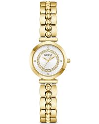 Guess - Tone Analog Watch - Lyst