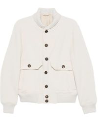 Eleventy - Buttoned Jacket - Lyst