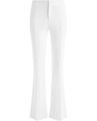 Alice + Olivia - Tisa Front-slit Bootcut Trousers - Lyst