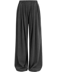 ELEH - Pleated Palazzo Pants - Lyst