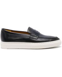 Doucal's - Leather Penny Loafers - Lyst