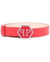 Philipp Plein - Hexagon Leather Belt - Lyst
