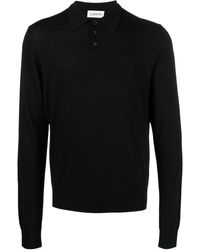 Lanvin - Long-sleeve Polo Shirt - Lyst
