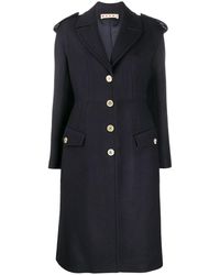 Marni Mantel Met Knopen - Blauw