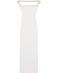 Courreges - Contrast Hyperbole Kleid - Lyst