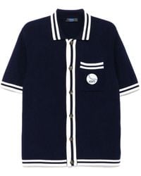 Kiton - Logo-Patch Shirt - Lyst