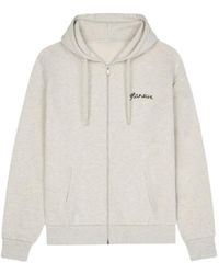 flâneur - Signature Zip-Uphoodie - Lyst