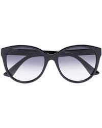 Gucci - Round-frame Gradient Sunglasses - Lyst