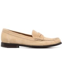 Polo Ralph Lauren - Leather Penny Slot Loafers - Lyst
