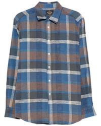Portuguese Flannel - Check-Pattern Flannel Shirt - Lyst