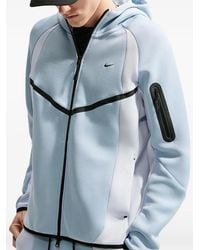 Nike - Tech Colour-Block Full-Zip Fleece Windrunner Jacket - Lyst