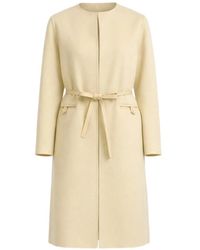 Yves Salomon - Double-Sided Belted Coat - Lyst
