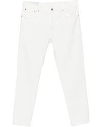 Dondup - Logo-Plaque Jeans - Lyst