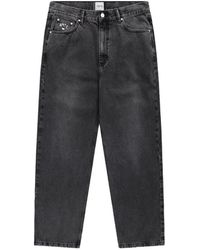 Arte' - Faded-Effect Logo-Patch Jeans - Lyst
