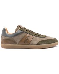 Tod's - Logo-patch Low Top Sneakers - Lyst
