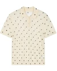 JNBY - Polka Dot Polo Top - Lyst