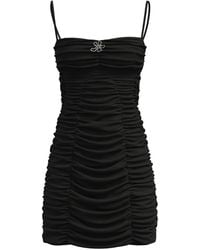 MACCAPANI - Elena シャーリング ミニドレス - Lyst