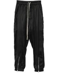 Rick Owens - Broek Met Trekkoord En Rits - Lyst