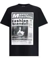 Moschino - T-Shirt À Imprimé Graphique - Lyst